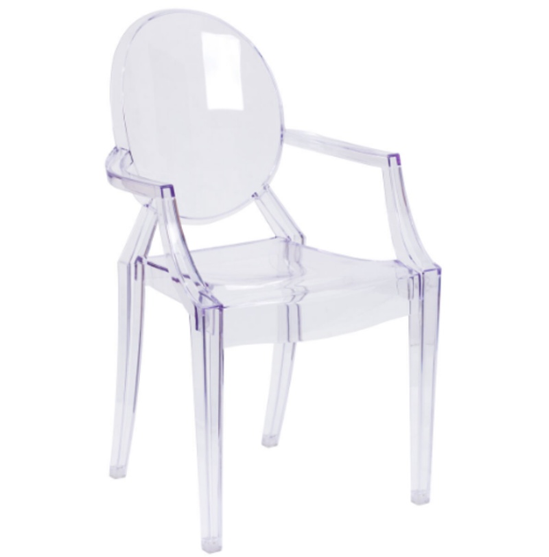 Transparent Crystal Cheap Accent Chair